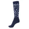 Cavallo Success Heart Socks -Equestrian Supplies Shop 001118 8Q Cavallo Sucess.Heart .Socks Dark.Blue
