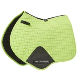 Weatherbeeta Prime Jump Saddle Pad -Equestrian Supplies Shop 1000747 WB Prime.Jump .Shaped.Pad Lime.Green