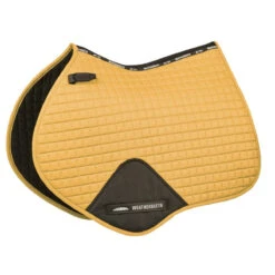 Weatherbeeta Prime Jump Saddle Pad -Equestrian Supplies Shop 1000747 WB Prime.Jump .Shaped.Pad Mustard.Yellow