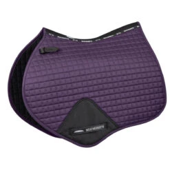 Weatherbeeta Prime Jump Saddle Pad -Equestrian Supplies Shop 1000747 WB Prime.Jump .Shaped.Pad Purple.Penant