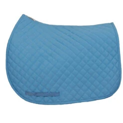 TuffRider Basic Pony Saddle Pad -Equestrian Supplies Shop 100411 258 1268 JPC.TuffRider.Basic .Pony .Saddle.Pad Neon.Blue