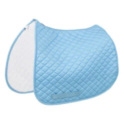 TuffRider Basic Pony Saddle Pad -Equestrian Supplies Shop 100411 JPC TuffRider.Basic .Pony .Saddle.Pad Light.Blue