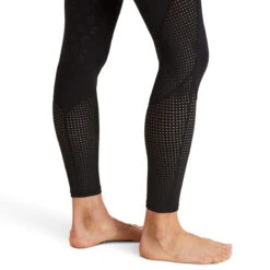 Ariat Women's Breathe EOS Half Grip Tight -Equestrian Supplies Shop 10043401 Ariat Breathe.EOS .HG .RM .Tight Black Detail