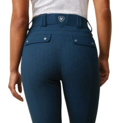 Ariat Women's Tri Factor Grip Full Seat Breeches - Seasonal Colors -Equestrian Supplies Shop 10043467 Ariat WMS.TRI .FACTOR.GRIP .FS Deep.Petroleum Back2