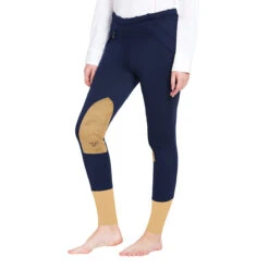 TuffRider Ladies Unifleece Pull-On Winter Breeches 35 TuffRider Ladies Unifleece Pull-On Winter Breeches -Equestrian Supplies Shop 10054 92 NVY 1