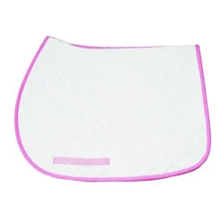TuffRider Basic All Purpose Saddle Pad With Trim 11 TuffRider Basic All Purpose Saddle Pad With Trim -Equestrian Supplies Shop 100557 258 JPC TR.Basic .AP .Pad .W.Trim Pink