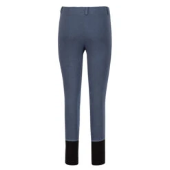 TuffRider Children's Starter Lowrise Pull-On Knee Patch Breeches 27 TuffRider Children's Starter Lowrise Pull-On Knee Patch Breeches -Equestrian Supplies Shop 100567 479 35 denim 3