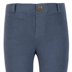 TuffRider Children's Starter Lowrise Pull-On Knee Patch Breeches 28 TuffRider Children's Starter Lowrise Pull-On Knee Patch Breeches -Equestrian Supplies Shop 100567 479 35 denim 5