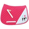 TuffRider I Heart Pony Girl Saddle Pad -Equestrian Supplies Shop 100749 JPC TuffRider I.Heart .Pony .Girl .Saddle.Pad Hot.Pink