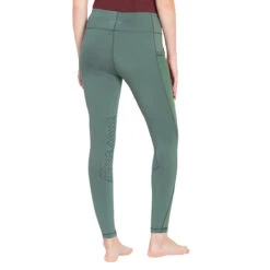 TuffRider Ladies Minerva EquiCool Tights 34 TuffRider Ladies Minerva EquiCool Tights -Equestrian Supplies Shop 100968 dkgrn 3