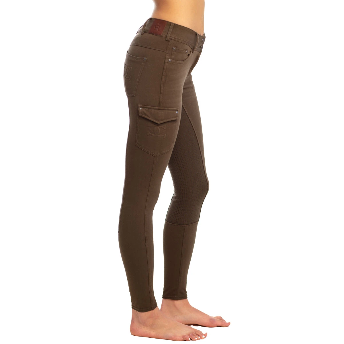 Goode Rider Women's Cargo Jean Knee Patch Breech 4 Goode Rider Women's Cargo Jean Knee Patch Breech - Image 2