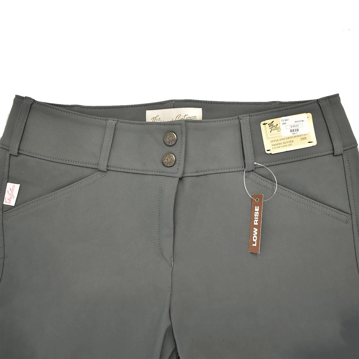 Tailored Sportsman Low Rise Front Zip Vintage Knee Patch Breeches 4 Tailored Sportsman Low Rise Front Zip Vintage Knee Patch Breeches - Image 2