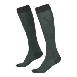 Kerrits Winter Whinnies Wool Socks 9 Kerrits Winter Whinnies Wool Socks -Equestrian Supplies Shop 30473 WinterWinniesWoolSock Spruce
