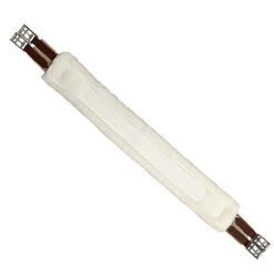 Lettia Fleeced Lined CoolMax Girth -Equestrian Supplies Shop 32 JPC Lettia Cool.Max .Fleece.Lined .Girth Brown Fleece