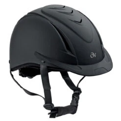Ovation Deluxe Schooler Helmet -Equestrian Supplies Shop 467566 ERS Ovation.Deluxe.Schooler.Helmet Black.BlackVents