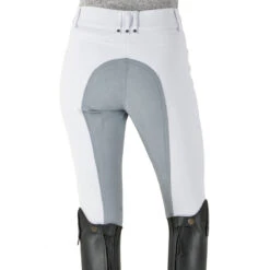 Romfh Sarafina Full Seat Breeches -Equestrian Supplies Shop 468454 ERS Romf.Sarafina.Full .Seat White.Light .Grey