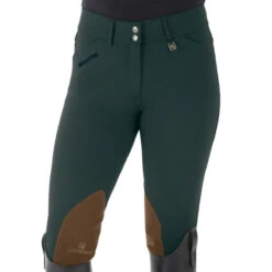 Romfh Ladies Sarafina Euro Seat Knee Patch Breeches -Equestrian Supplies Shop 468455 ERS Romfh.Ladies.Sarafina.Euro .Seat .KneePatch.Breech Classic.Winter.Pine