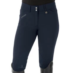 Romfh Ladies Sarafina Euro Seat Knee Patch Breeches -Equestrian Supplies Shop 468455 ERS Romfh.Ladies.Sarafina.Euro .Seat .KneePatch.Breech Dark.Navy