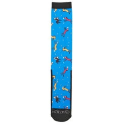 Ovation FootZees Boot Socks -Equestrian Supplies Shop 470932 471096 Blue Pony Print 600x600 1