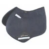 Arma Performance Suede Jumping Saddle Pads -Equestrian Supplies Shop 5263 Shires Arma.Suede .Jumping.Saddlecloth Black