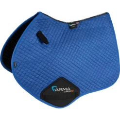 Arma Performance Suede Jumping Saddle Pads -Equestrian Supplies Shop 5263 Shires Arma.Suede .Jumping.Saddlecloth Royal
