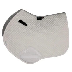 Shires Arma Jump Saddle Pads -Equestrian Supplies Shop 5269 shires saddle.pad white