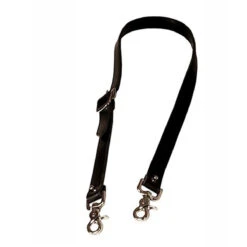 5/A Baker Leather Strap For Duffle Bag -Equestrian Supplies Shop 7055 Jacks Baker.Duffle.Bag .Strap Black Front