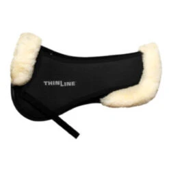ThinLine Trifecta Half Pad With Sheepskin Rolls -Equestrian Supplies Shop 7416 trifecta.half .pad .w.sheepskin.rolls natural 2