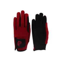 TuffRider Children's Performance Riding Gloves -Equestrian Supplies Shop 9215 tf kids.perf .glvs red front