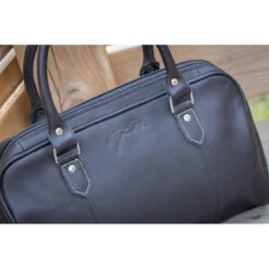Penelope Etretat Handbag -Equestrian Supplies Shop 936100002 French.EQ Penelope Etretat.Handbag Front.2 Black