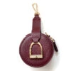 Oakbark & Chrome Stirrup Accessory Keeper -Equestrian Supplies Shop AK CAB 003 oakbarkandchrome.stirrupaccessory.cabernet4