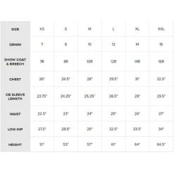 Ariat Youth Spectator H2O Jacket -Equestrian Supplies Shop Ariat.Kids .Size .Chart