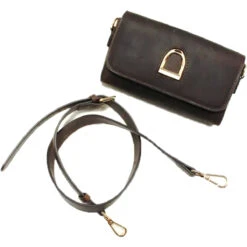 Oakbark & Chrome Rider Belt Bag -Equestrian Supplies Shop BB HAV 001 Oakbark chrome Riderbeltbag havana6