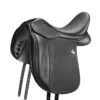 Bates Wide Dressage Saddle With HART -Equestrian Supplies Shop Bates Wide.Drsg Heritage Blk