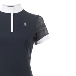Cavallo Women's Fatou Competition Shirt 14 Cavallo Women's Fatou Competition Shirt -Equestrian Supplies Shop Cavallo Fatou.Competition.Shirt Dark.Blue A004399 V 8Q 02
