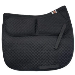 ECP Quilted Correction Dressage Pad -Equestrian Supplies Shop Cotton Correction Dressage pad black 40236.1573839008.1280.1280