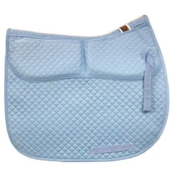 ECP Quilted Correction Dressage Pad -Equestrian Supplies Shop Cotton Correction Dressage pad light blue 67822.1573839009.1280.1280