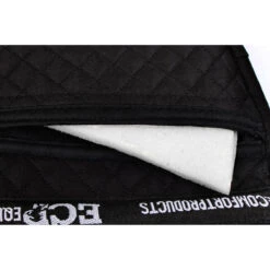 ECP 6-Pocket Quilted Correction Half Pad -Equestrian Supplies Shop ECP 6.pocket.correct.hlf .pad 6P CFCP 01 blk 2