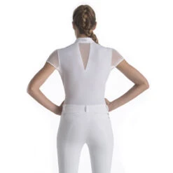 EGO 7 Women's Rita Short Sleeve Show Shirt -Equestrian Supplies Shop EGO7 Rita SS Show Shirt MC White 82443.1585682119.1280.1280
