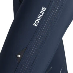 Equiline Women's Ciannek B-Move Light Knee Grip Breech -Equestrian Supplies Shop EQline ES123 N09036 002 Blue Detail