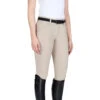 Equiline Women's X Shape Knee Grip Breech -Equestrian Supplies Shop EQline 181 N08674 XShapeKG Beige