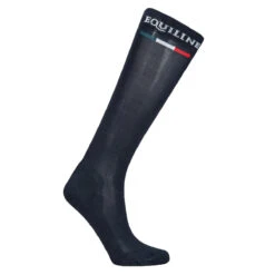 Equiline Silver Plus Light Sock -Equestrian Supplies Shop EQline 181 T11203 002 Blue