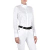 Equiline Women's GollyG Long Sleeve Show Shirt -Equestrian Supplies Shop EQline GollyG.LS .Show .Shirt White