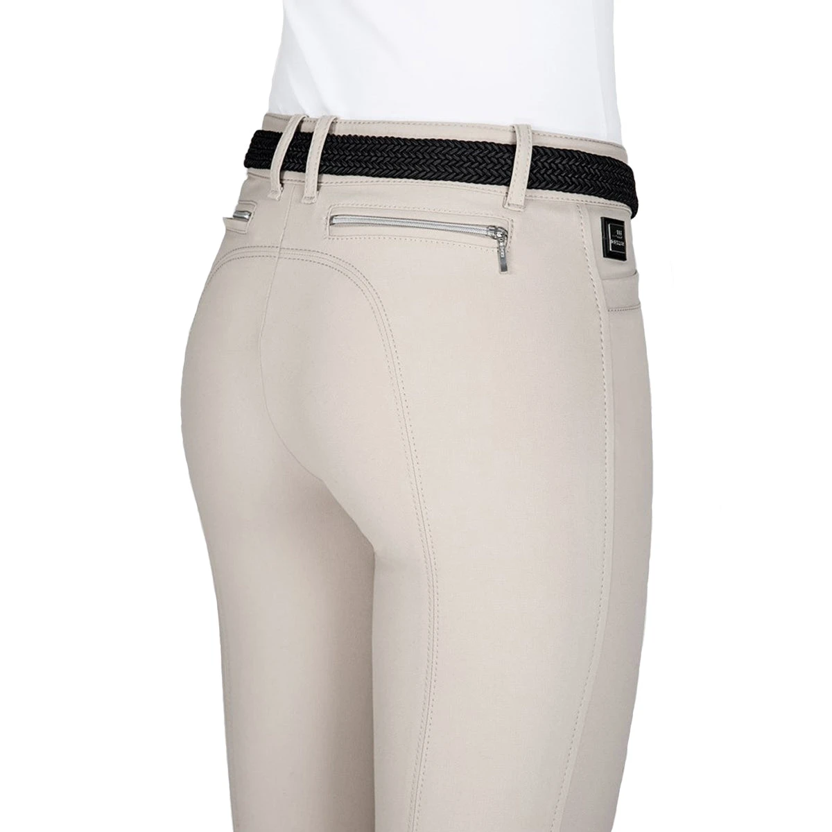 Equiline Women's Ash Riding Breeches With X-Grip Knee Patch 4 Equiline Women's Ash Riding Breeches With X-Grip Knee Patch - Image 2