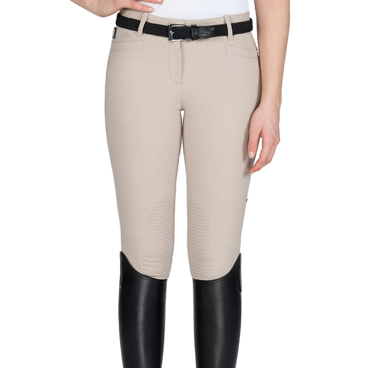 Equiline Women's Ash Riding Breeches With X-Grip Knee Patch 6 Equiline Women's Ash Riding Breeches With X-Grip Knee Patch - Image 4