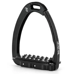 Tech Venice Sloped EVO Quick Out Stirrups -Equestrian Supplies Shop ERS Tech.Venice.Slopped.Evo .Quick .Release.Stirrup Black.Black