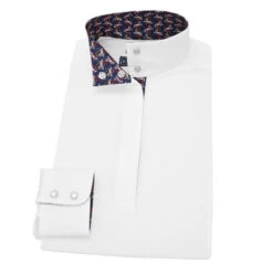 Essex Classics Ladies "Lions" Talent Yarn Straight Collar Long Sleeve Show Shirt