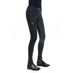 EGO 7 Women's Dressage FG Breech -Equestrian Supplies Shop Ego7 Dressage.FG .Breeches Greey.Grey Side