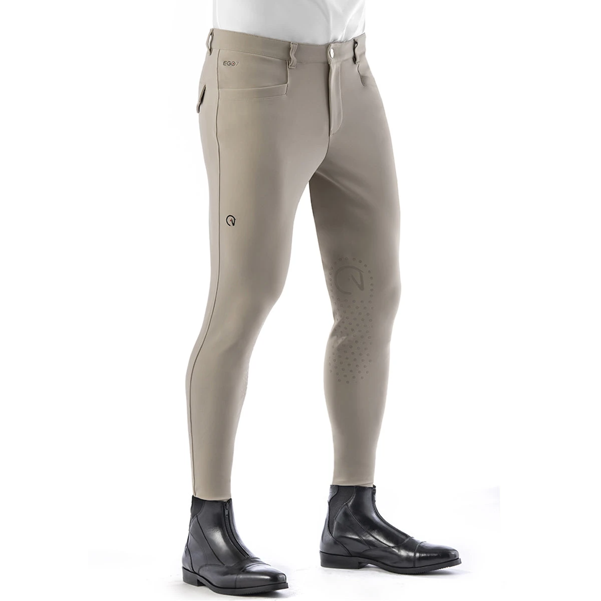 EGO 7 Men's Jumping EJ Knee Patch Breeches 8 EGO 7 Men's Jumping EJ Knee Patch Breeches - Image 7