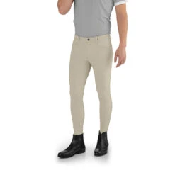 EGO 7 Men's Jumping EJ Knee Patch Breeches 16 EGO 7 Men's Jumping EJ Knee Patch Breeches -Equestrian Supplies Shop Ego7 Jumping.EJ .For .Men Beige Front
